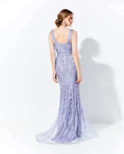 Ivonne D For Mon Cheri Ivonne D 120D03 Ribbon Lace Mothers Dress -Outlet Prom Dresses Store S20 IDMC 120D03 02 540x672