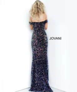Jovani 2102 Off Shoulder Sparkling Gown -Outlet Prom Dresses Store S20 JV 2102 02 540x648