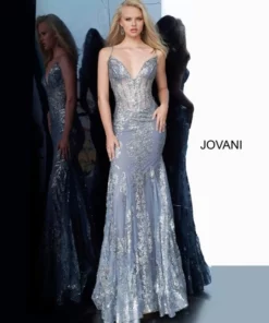 Jovani 3675 Sequin Mermaid Gown -Outlet Prom Dresses Store S20 JV 3675 03 540x648