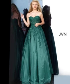JVN By Jovani JVN00915 Prom Ball Gown -Outlet Prom Dresses Store S20 JVN JVN00915 03 540x648