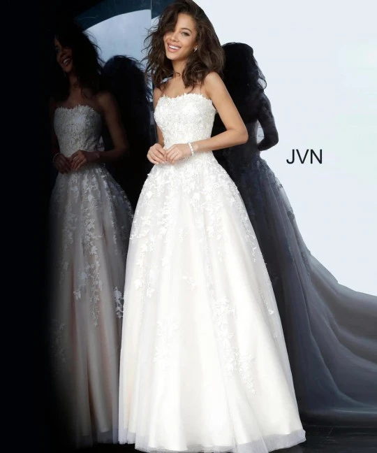 JVN By Jovani JVN1831 Embroidered Ball Gown 5 JVN By Jovani JVN1831 Embroidered Ball Gown - Image 3