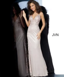 JVN By Jovani JVN2205 Sheer Embroidered Gown 9 JVN By Jovani JVN2205 Sheer Embroidered Gown -Outlet Prom Dresses Store S20 JVN JVN2205 05 540x648