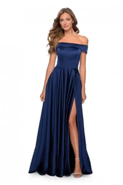 La Femme 28978 Off Shoulder Prom Dress -Outlet Prom Dresses Store S20 LF 28978 02 470x705