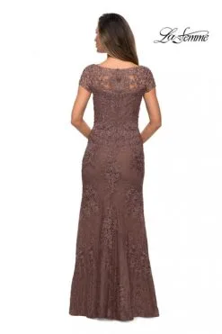 La Femme MOB La Femme 27856 Perfect Lace Mother Of Bride Gown -Outlet Prom Dresses Store S20 LFE 27856 04 470x705