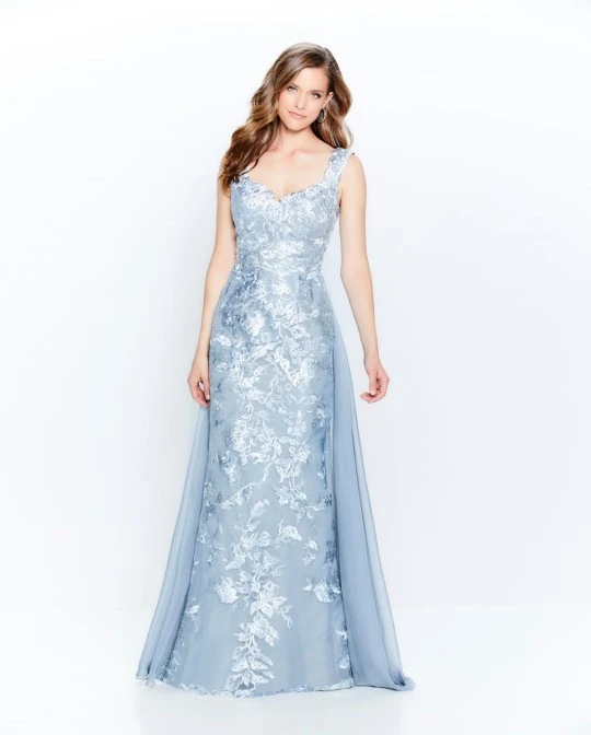 Montage By Mon Cheri Montage 120918 Embroidered Lace Mothers Gown 5 Montage By Mon Cheri Montage 120918 Embroidered Lace Mothers Gown - Image 3