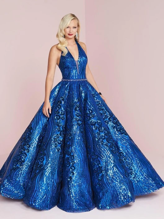 Panoply By House Of Wu Panoply 14051 Sequin Swirl Wave Ball Gown 5 Panoply By House Of Wu Panoply 14051 Sequin Swirl Wave Ball Gown - Image 3