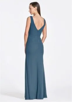 Wtoo By Watters Wtoo Lupita 918 Boatneck Chiffon Bridesmaid Dress 5 Wtoo By Watters Wtoo Lupita 918 Boatneck Chiffon Bridesmaid Dress -Outlet Prom Dresses Store S20 WTO 918 02 496x705