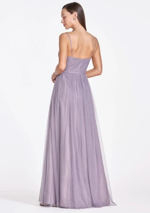 Wtoo By Watters Wtoo Lewis 940 Ruched Bobbinet Bridesmaid Dress 4 Wtoo By Watters Wtoo Lewis 940 Ruched Bobbinet Bridesmaid Dress - Image 2