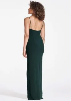 Watters MEREDITH 8804 Simple Crepe Bridesmaid Dress -Outlet Prom Dresses Store S20 WTR 8804 02 496x705