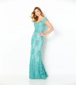 Cameron Blake By Mon Cheri Cameron Blake 220631 Removable Sleeve Lace Mothers Gown 10 Cameron Blake By Mon Cheri Cameron Blake 220631 Removable Sleeve Lace Mothers Gown -Outlet Prom Dresses Store S21 CB 220631 04 540x605