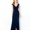 Cameron Blake By Mon Cheri Cameron Blake 220634 Flattering Ruffled Mothers Gown