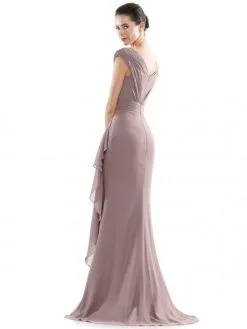 Marsoni By Colors Marsoni MV1073 Foil Chiffon Mother Of Bride Dress -Outlet Prom Dresses Store S21 CM MV1073 04 529x705