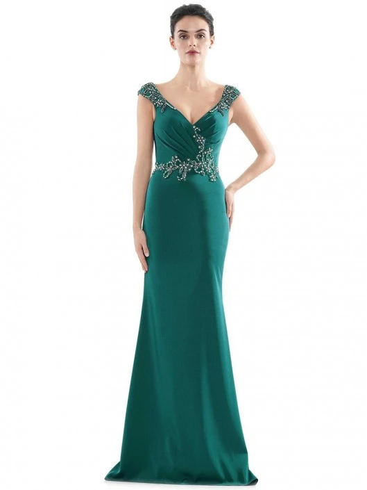 Marsoni By Colors Marsoni MV1101 Mother Of Bride Dress With Beading 7 Marsoni By Colors Marsoni MV1101 Mother Of Bride Dress With Beading - Image 5