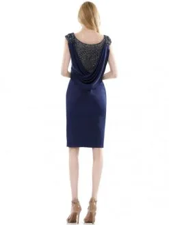 Marsoni By Colors Marsoni MV1109 Cowl Back Mothers Short Dress 10 Marsoni By Colors Marsoni MV1109 Cowl Back Mothers Short Dress -Outlet Prom Dresses Store S21 CM MV1109 04 529x705