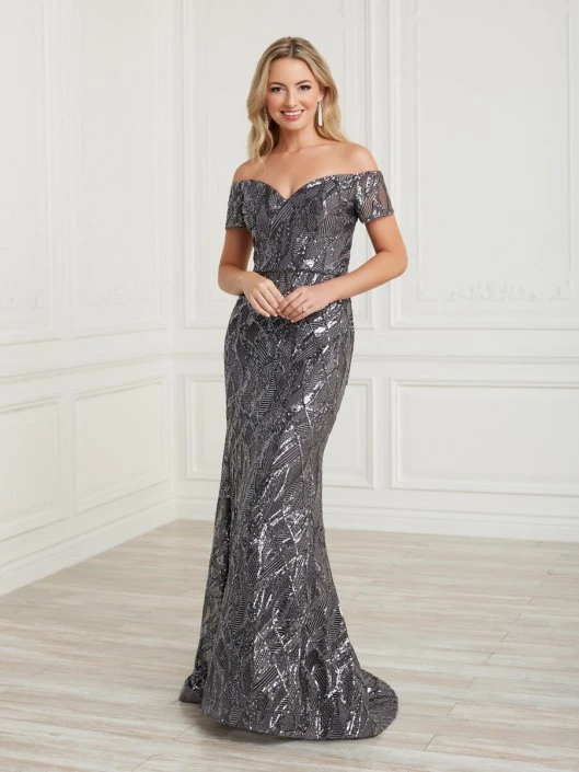 Christina Wu Elegance 17031 Perfect Off Shoulder Mothers Gown 6 Christina Wu Elegance 17031 Perfect Off Shoulder Mothers Gown - Image 4