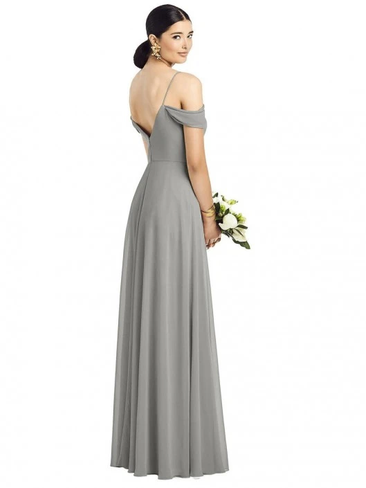 After Six 1526 Cold Shoulder Bridesmaid Dress 4 After Six 1526 Cold Shoulder Bridesmaid Dress - Image 2