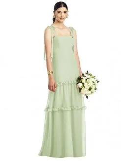 After Six 1529 Tiered Ruffle Bridesmaid Dress -Outlet Prom Dresses Store S21 DAX 1529 03 529x705