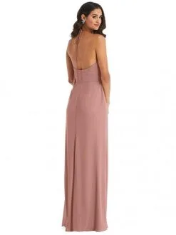 After Six 1543 Perfect Halter Bridesmaid Dress -Outlet Prom Dresses Store S21 DAX 1543 02 529x705
