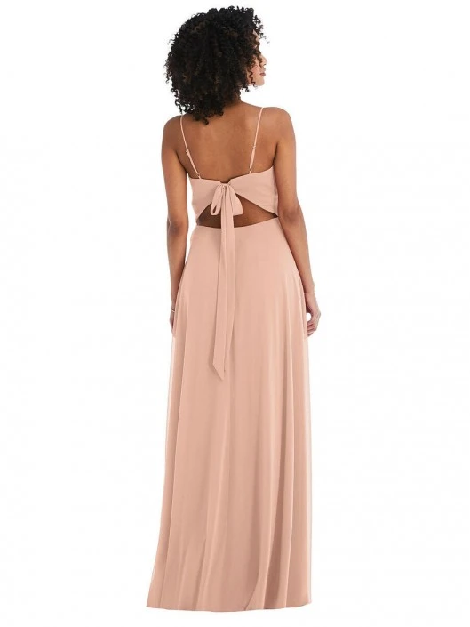 After Six 1548 Tie Back Bridesmaid Dress 4 After Six 1548 Tie Back Bridesmaid Dress - Image 2
