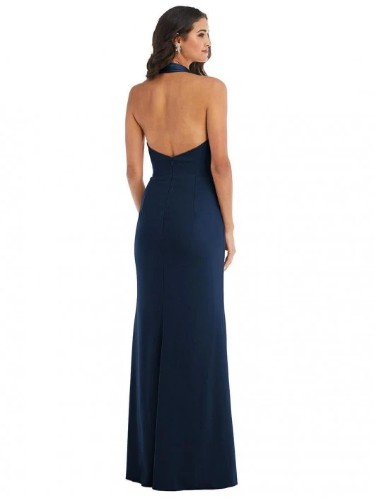 After Six 6842 Halter Tuxedo Bridesmaid Dress 4 After Six 6842 Halter Tuxedo Bridesmaid Dress - Image 2