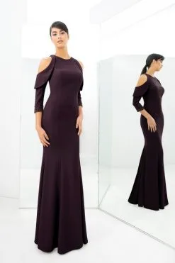Alexander By Daymor 1351 Cold Shoulder Mothers Gown -Outlet Prom Dresses Store S21 DAY 1351 03 470x705