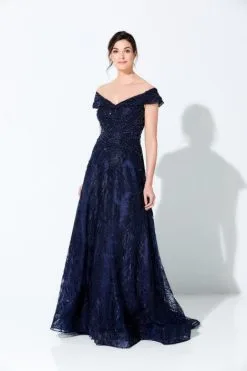Ivonne D For Mon Cheri 220D24 Off Shoulder Mothers Gown 8 Ivonne D For Mon Cheri 220D24 Off Shoulder Mothers Gown -Outlet Prom Dresses Store S21 IDMC 220D24 03 470x705