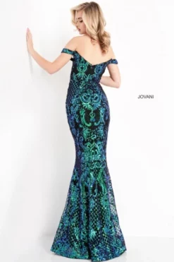 JVN By Jovani JVN04515 Iridescent Sequin Gown 8 JVN By Jovani JVN04515 Iridescent Sequin Gown -Outlet Prom Dresses Store S21 JVN JVN04515 02 470x705