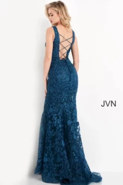 JVN By Jovani JVN04591 Beautiful Lace Prom Dress -Outlet Prom Dresses Store S21 JVN JVN04591 02 470x705