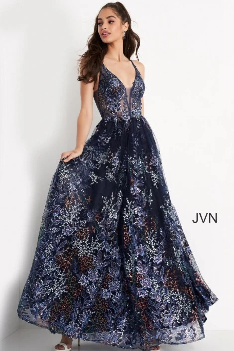 JVN By Jovani JVN06457 Sparkling Prom Dress 5 JVN By Jovani JVN06457 Sparkling Prom Dress - Image 3