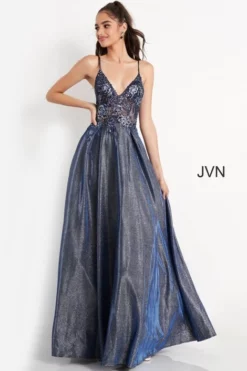 JVN By Jovani JVN06465 Shimmering Prom Dress 7 JVN By Jovani JVN06465 Shimmering Prom Dress -Outlet Prom Dresses Store S21 JVN JVN06465 03 470x705