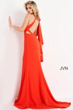 JVN By Jovani JVN2516 Dramatic Bow Shoulder Gown 10 JVN By Jovani JVN2516 Dramatic Bow Shoulder Gown -Outlet Prom Dresses Store S21 JVN JVN2516 04 470x705