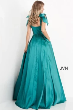 JVN By Jovani JVN4449 Bow Shoulders Prom Dress 6 JVN By Jovani JVN4449 Bow Shoulders Prom Dress -Outlet Prom Dresses Store S21 JVN JVN4449 02 470x705