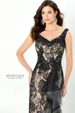 Montage By Mon Cheri Montage 220943 Exquisite Floral Mothers Gown -Outlet Prom Dresses Store S21 MG 220943 04 470x705