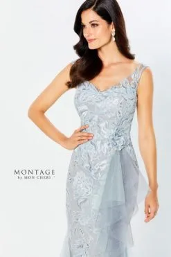 Montage By Mon Cheri Montage 220943 Exquisite Floral Mothers Gown -Outlet Prom Dresses Store S21 MG 220943 05 470x705