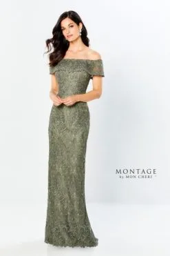 Montage By Mon Cheri Montage 220947 Lace Off Shoulder Mothers Gown 9 Montage By Mon Cheri Montage 220947 Lace Off Shoulder Mothers Gown -Outlet Prom Dresses Store S21 MG 220947 03 470x705
