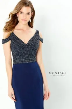 Montage By Mon Cheri Montage 220951 Cold Shoulder Mothers Gown 8 Montage By Mon Cheri Montage 220951 Cold Shoulder Mothers Gown -Outlet Prom Dresses Store S21 MG 220951 03 470x705