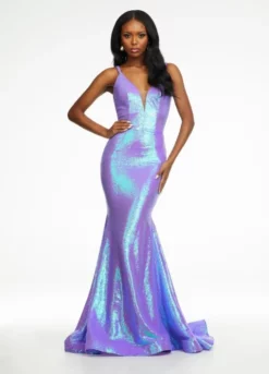 Ashley Lauren 11108 Sequin Mermaid Prom Dress 11 Ashley Lauren 11108 Sequin Mermaid Prom Dress -Outlet Prom Dresses Store S22 ASH 11108 05 508x705