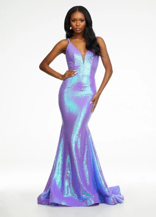 Ashley Lauren 11108 Sequin Mermaid Prom Dress 7 Ashley Lauren 11108 Sequin Mermaid Prom Dress - Image 5