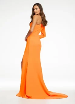 Ashley Lauren 11117 Chic One Shoulder Corset Prom Dress 8 Ashley Lauren 11117 Chic One Shoulder Corset Prom Dress -Outlet Prom Dresses Store S22 ASH 11117 02 508x705