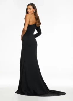 Ashley Lauren 11117 Chic One Shoulder Corset Prom Dress 10 Ashley Lauren 11117 Chic One Shoulder Corset Prom Dress -Outlet Prom Dresses Store S22 ASH 11117 04 508x705