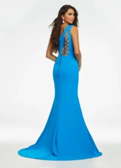 Ashley Lauren 11119 One Shoulder Corset Prom Dress -Outlet Prom Dresses Store S22 ASH 11119 02 508x705