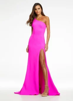 Ashley Lauren 11119 One Shoulder Corset Prom Dress -Outlet Prom Dresses Store S22 ASH 11119 03 508x705