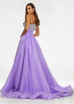 Ashley Lauren 11127 Elegant Crystal Organza Ball Gown -Outlet Prom Dresses Store S22 ASH 11127 04 508x705