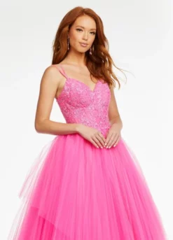 Ashley Lauren 11146 Elegant Ball Gown With Laceup Back -Outlet Prom Dresses Store S22 ASH 11146 04 508x705