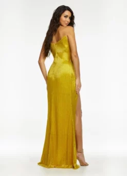 Ashley Lauren 11156 Gorgeous Liquid Beaded Formal Gown -Outlet Prom Dresses Store S22 ASH 11156 02 508x705