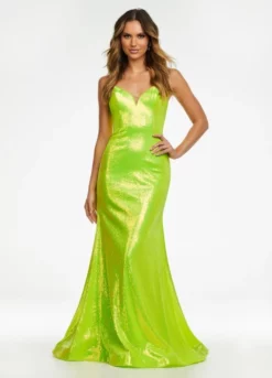 Ashley Lauren 11163 Fitted Sequin Prom Dress -Outlet Prom Dresses Store S22 ASH 11163 03 508x705
