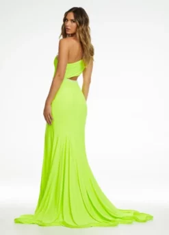 Ashley Lauren 11169 One Shoulder Cutout Jersey Prom Dress 10 Ashley Lauren 11169 One Shoulder Cutout Jersey Prom Dress -Outlet Prom Dresses Store S22 ASH 11169 04 508x705