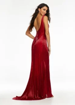Ashley Lauren 11173 Lavish Liquid Beaded Couture Gown -Outlet Prom Dresses Store S22 ASH 11173 02 508x705