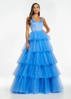 Ashley Lauren 11187 Sassy Scoop Back Ruffle Ball Gown -Outlet Prom Dresses Store S22 ASH 11187 03 508x705