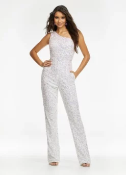 Ashley Lauren 11190 One Shoulder Laceup Back Jumpsuit 11 Ashley Lauren 11190 One Shoulder Laceup Back Jumpsuit -Outlet Prom Dresses Store S22 ASH 11190 05 508x705
